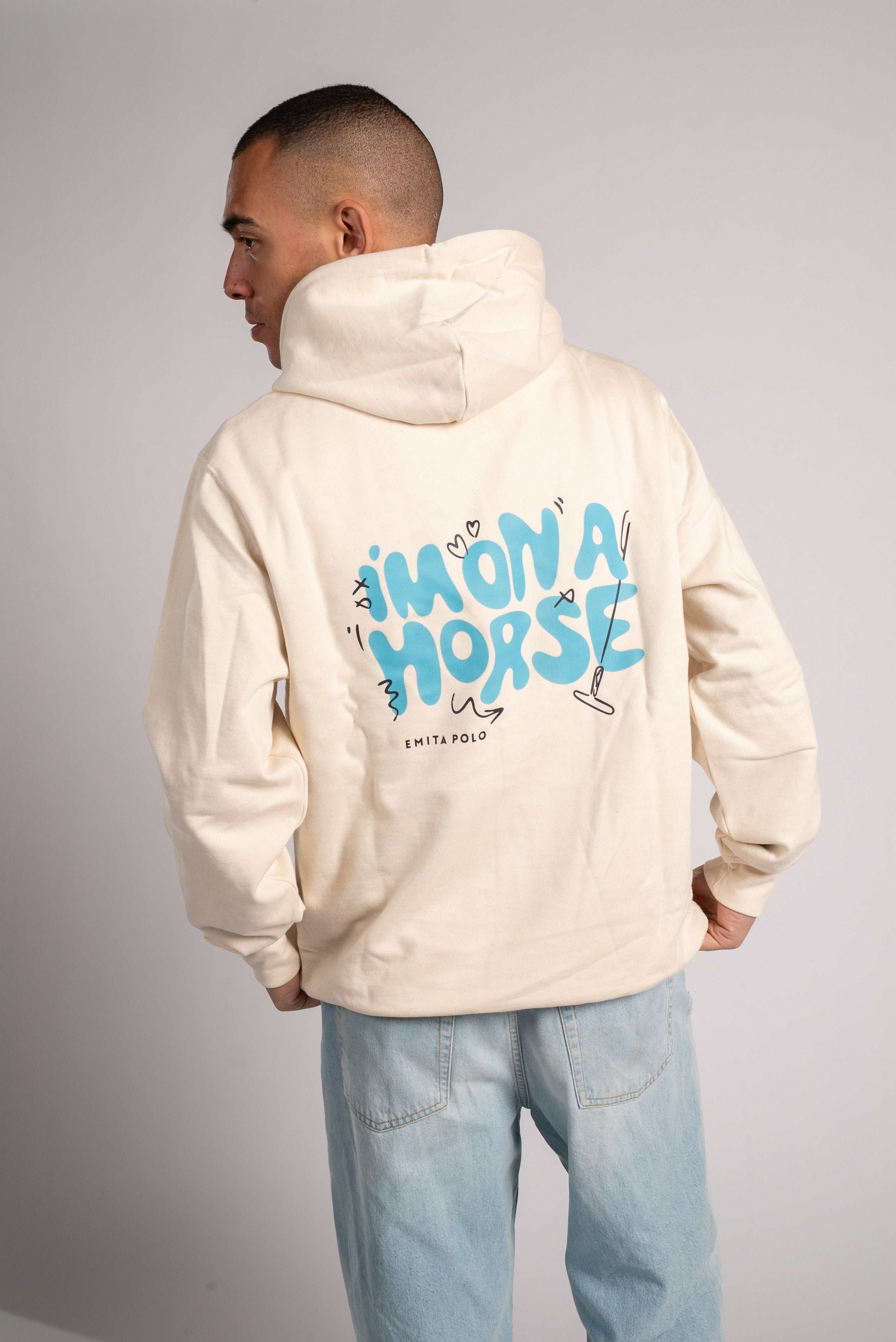 'I'm on a horse' Unisex Hoodie