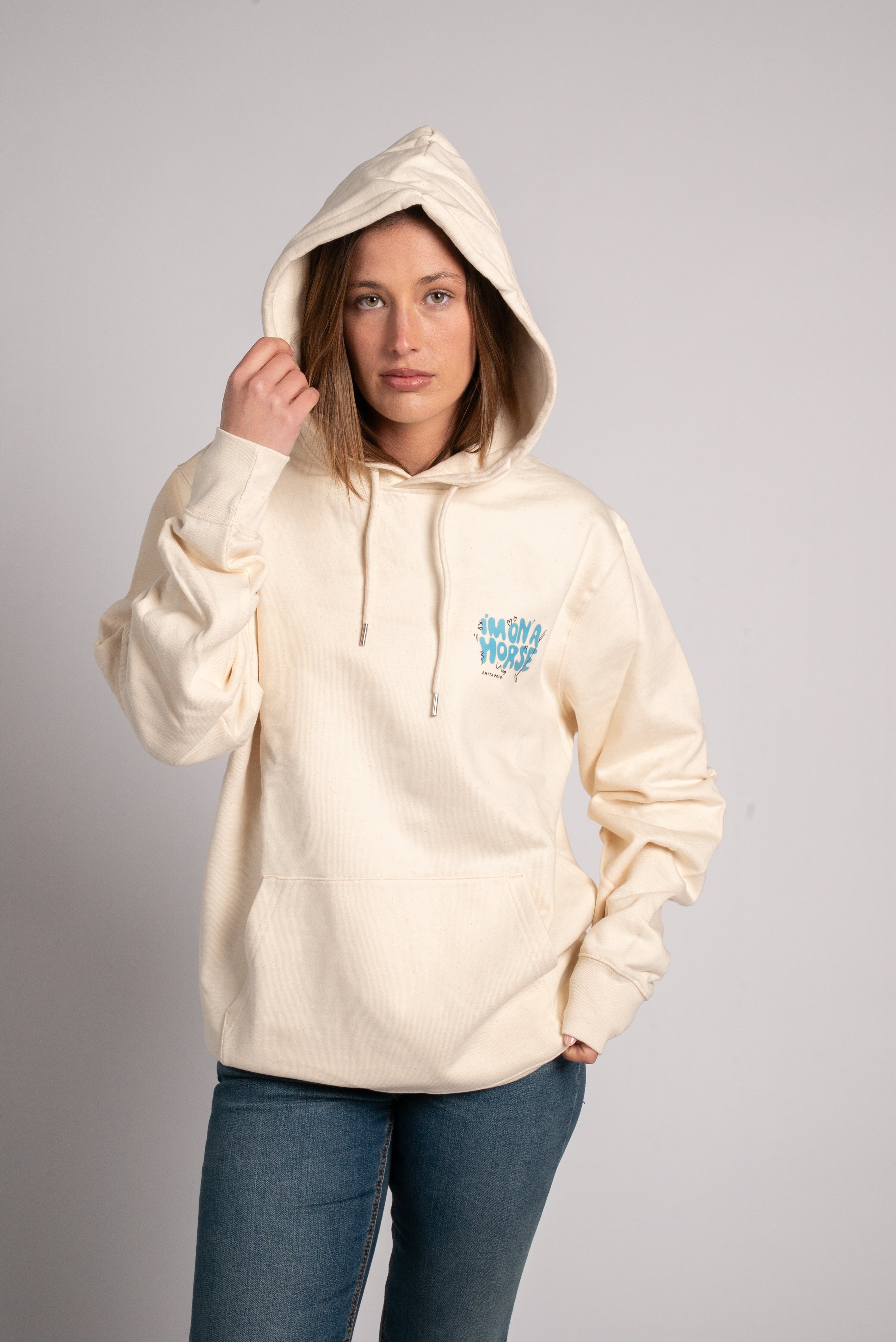 'I'm on a horse' Unisex Hoodie