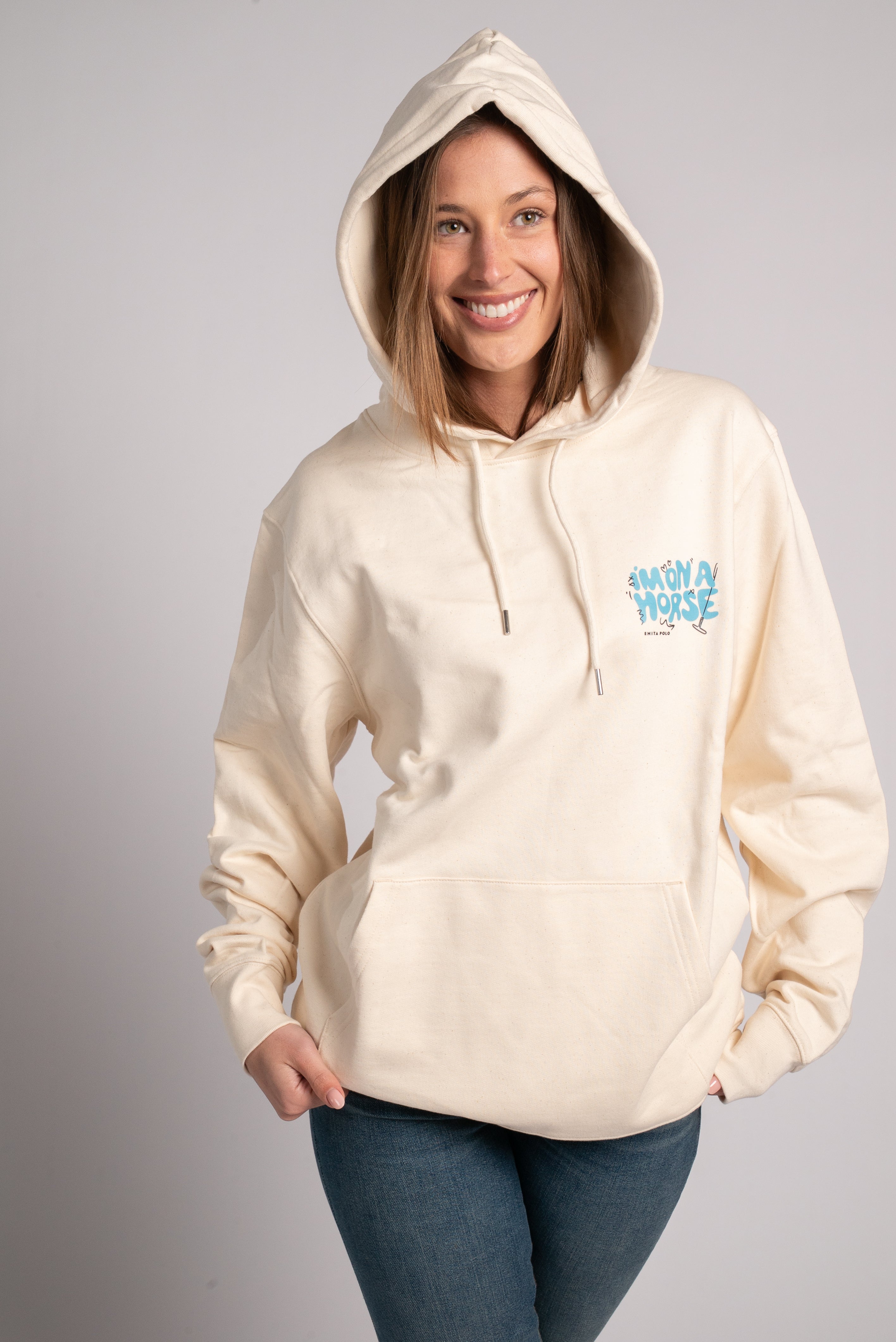 'I'm on a horse' Unisex Hoodie