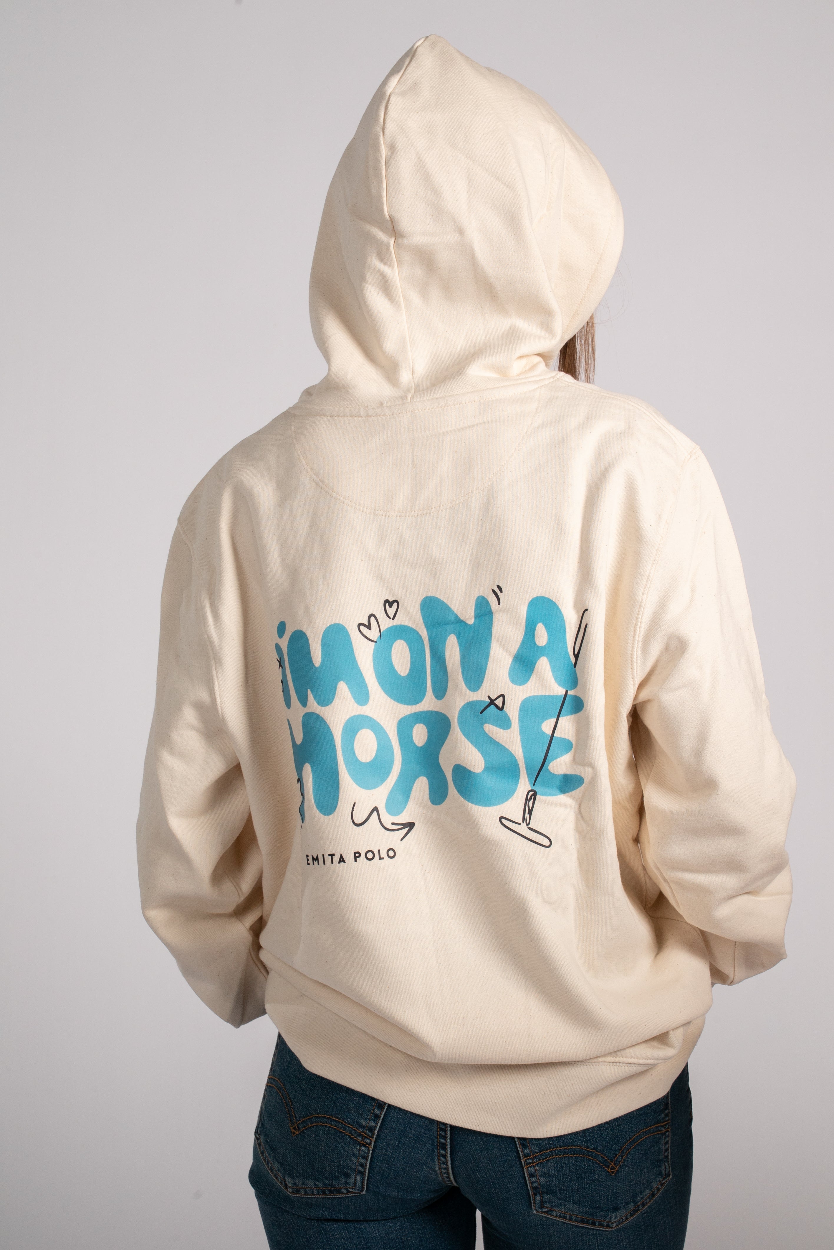 'I'm on a horse' Unisex Hoodie