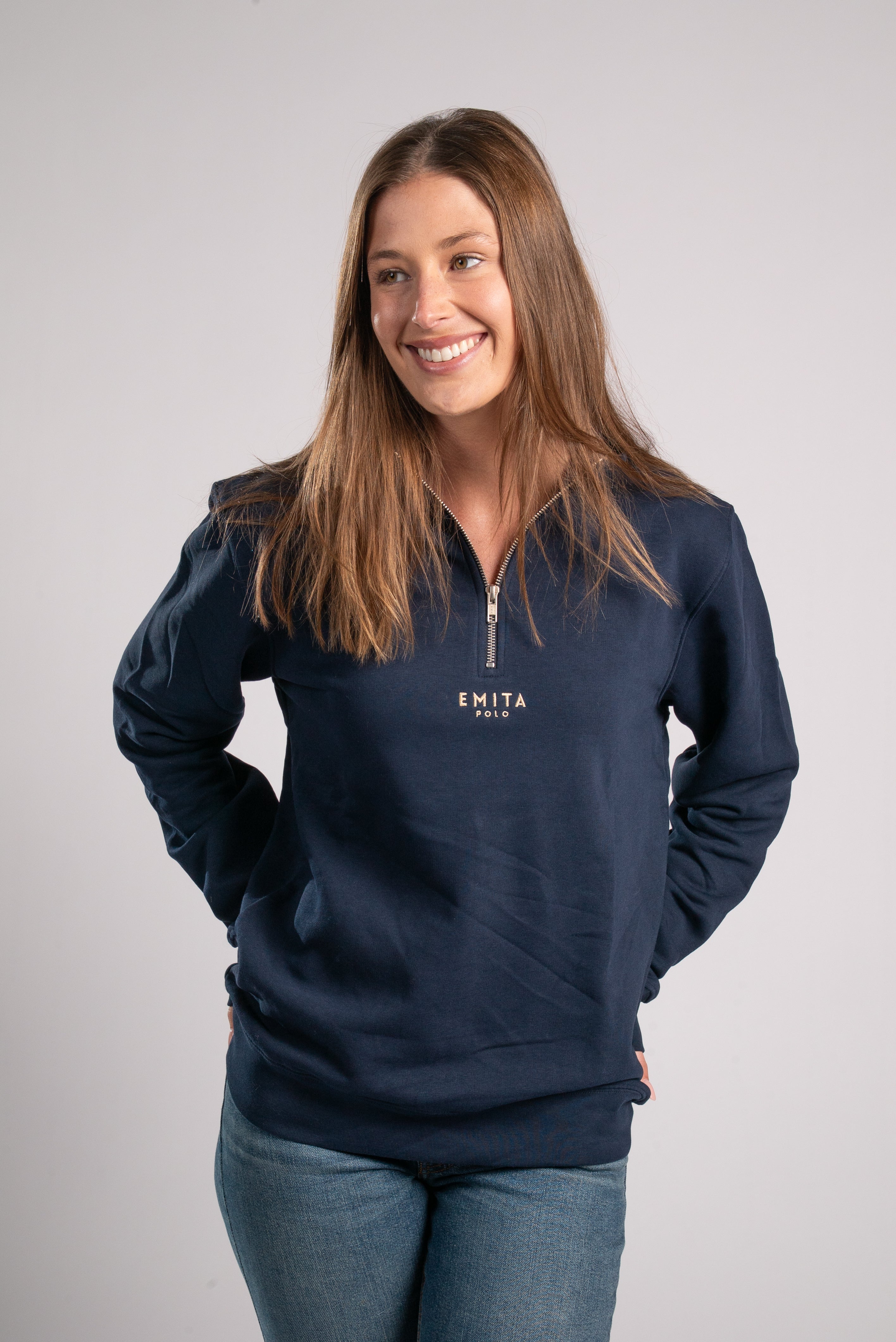 1/4 Zip Unisex Sweatshirt