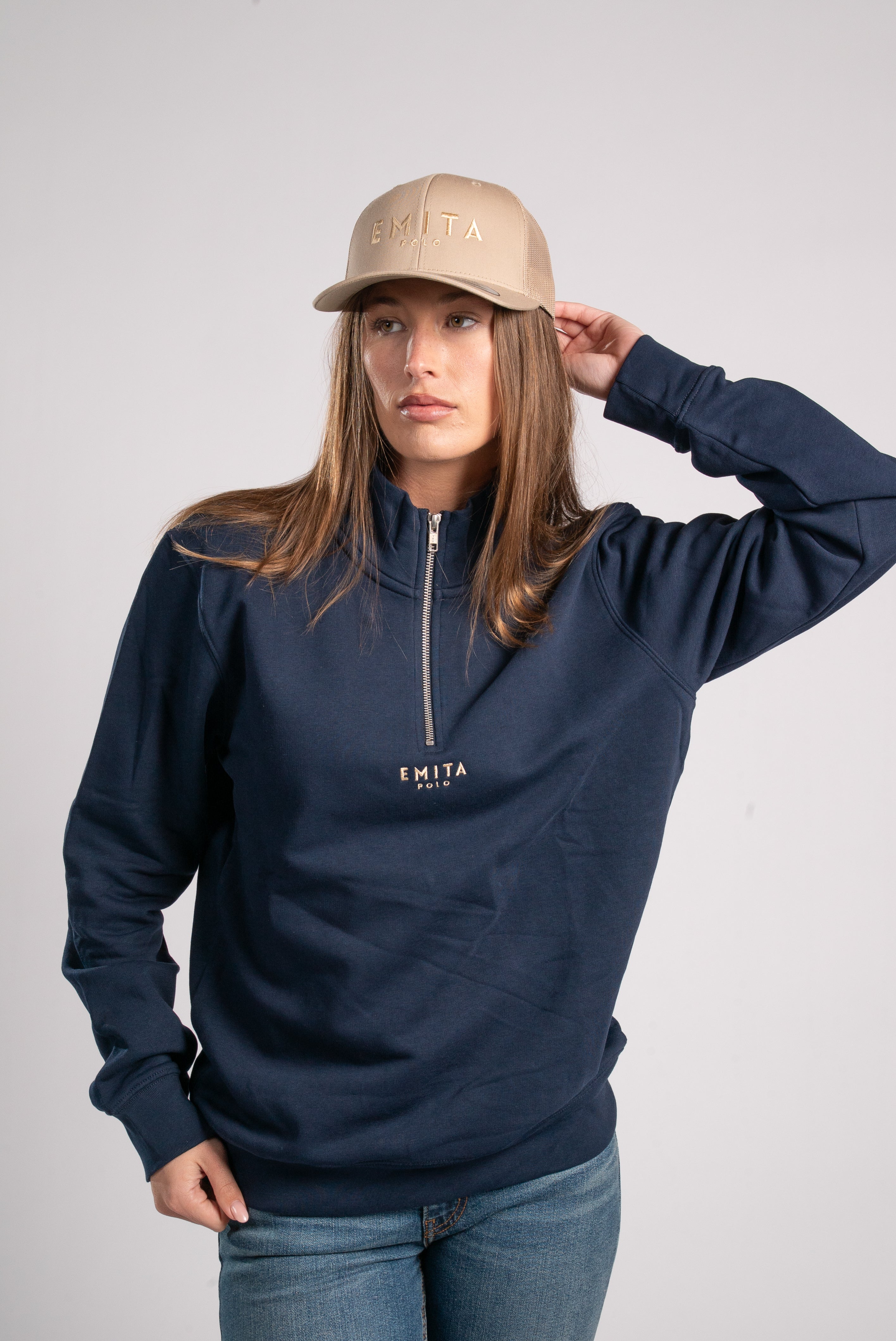 1/4 Zip Unisex Sweatshirt