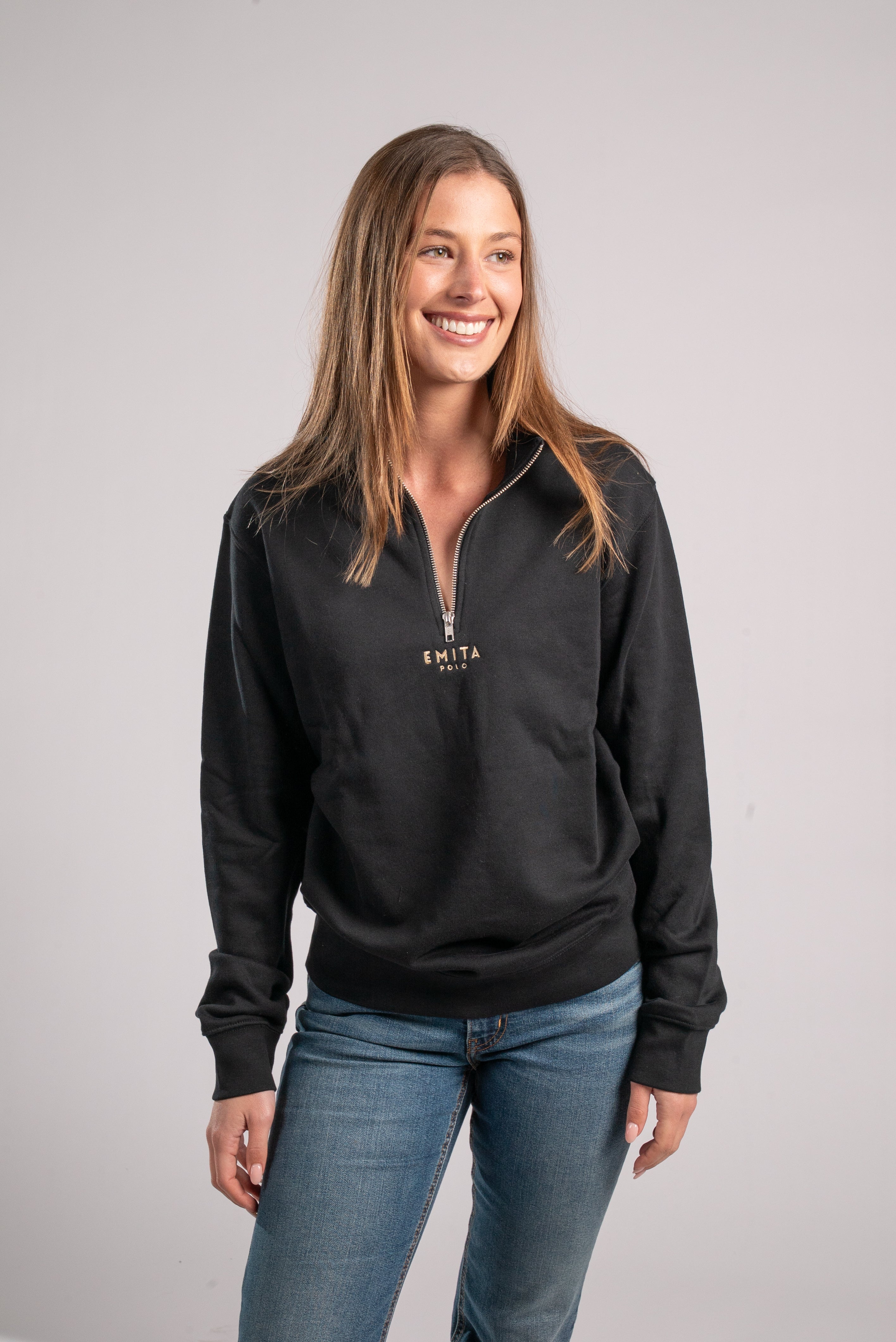 1/4 Zip Unisex Sweatshirt