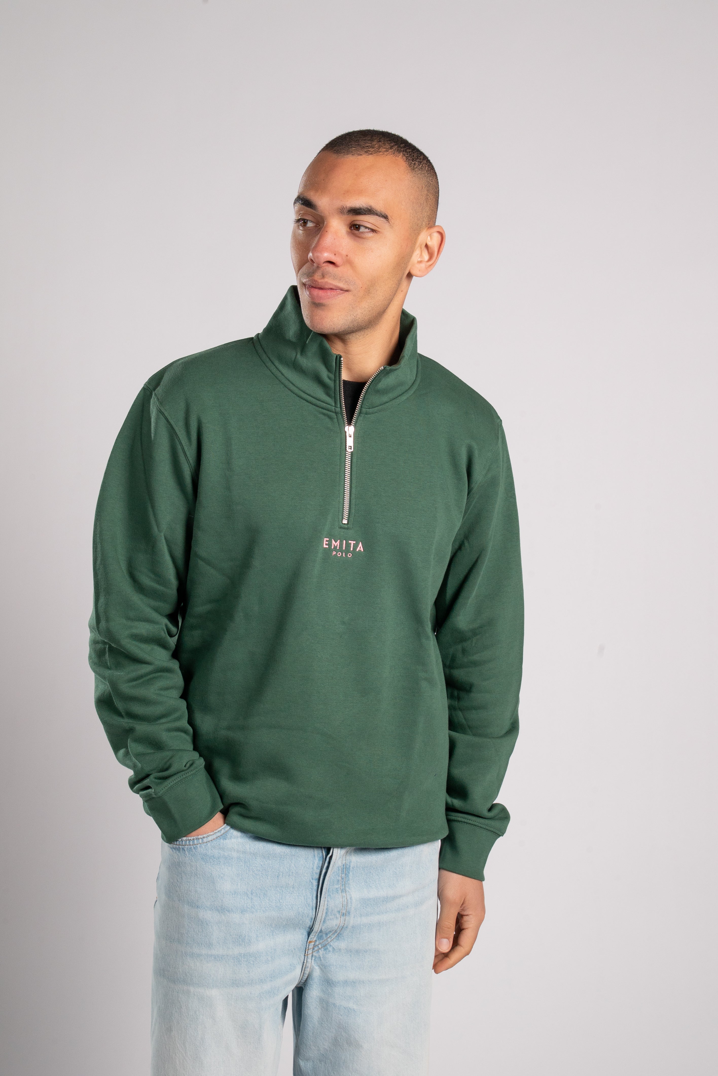 1/4 Zip Unisex Sweatshirt