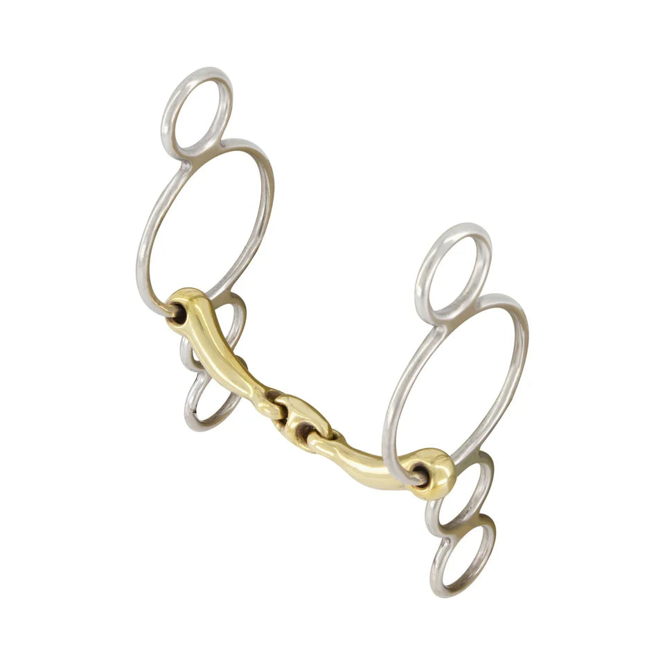 RA 4 Ring Smooth Tongue French link Gag