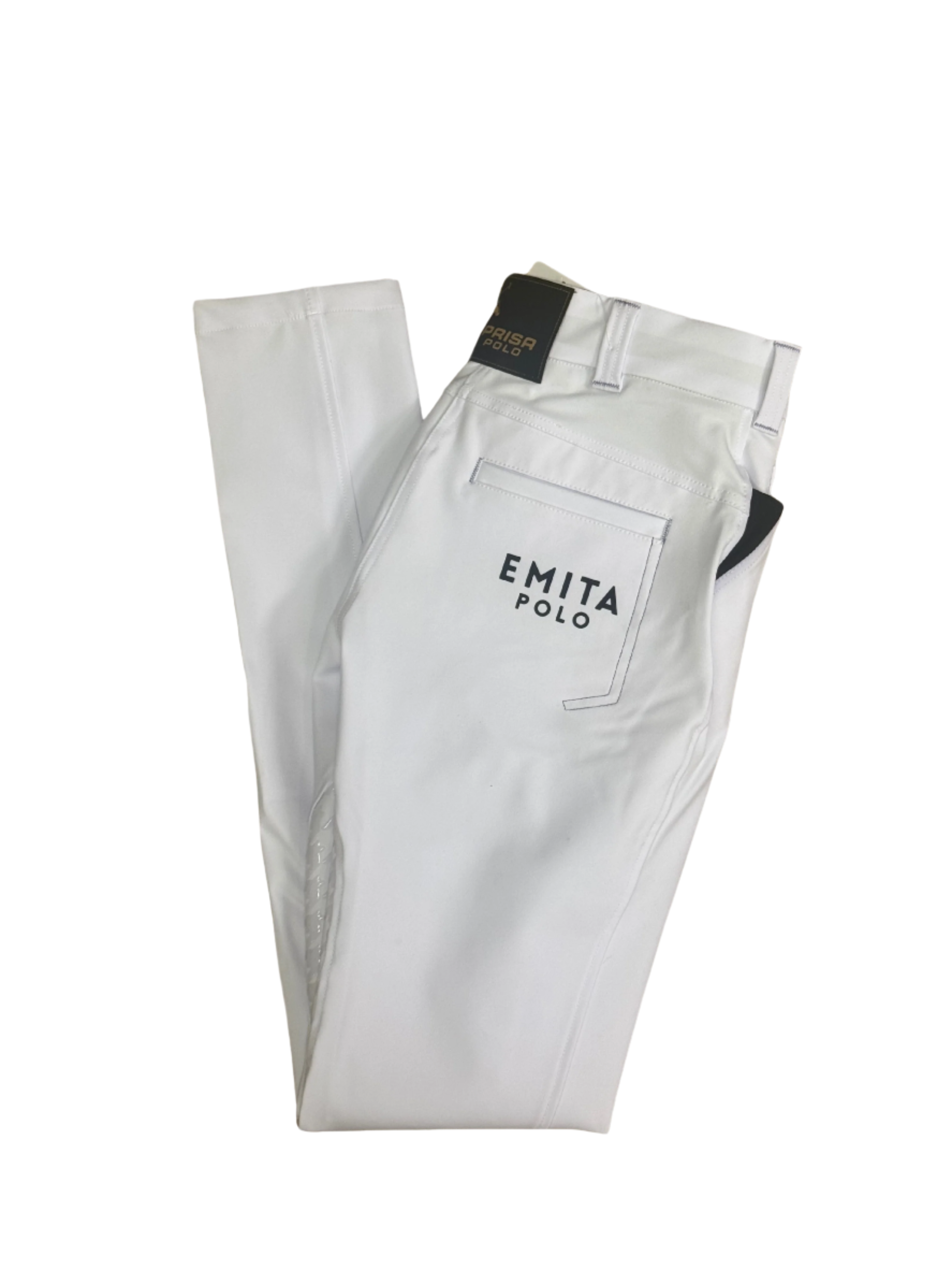 PRISA Womens Engineered Polo Whites