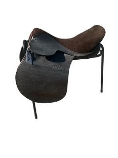 Berney Brothers 19" Half Suede Half Leather Saddle