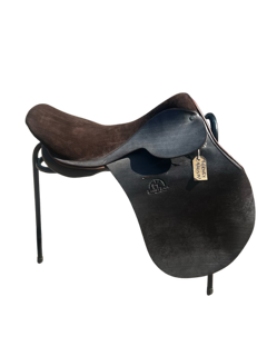 Berney Brothers 19" Half Suede Half Leather Saddle