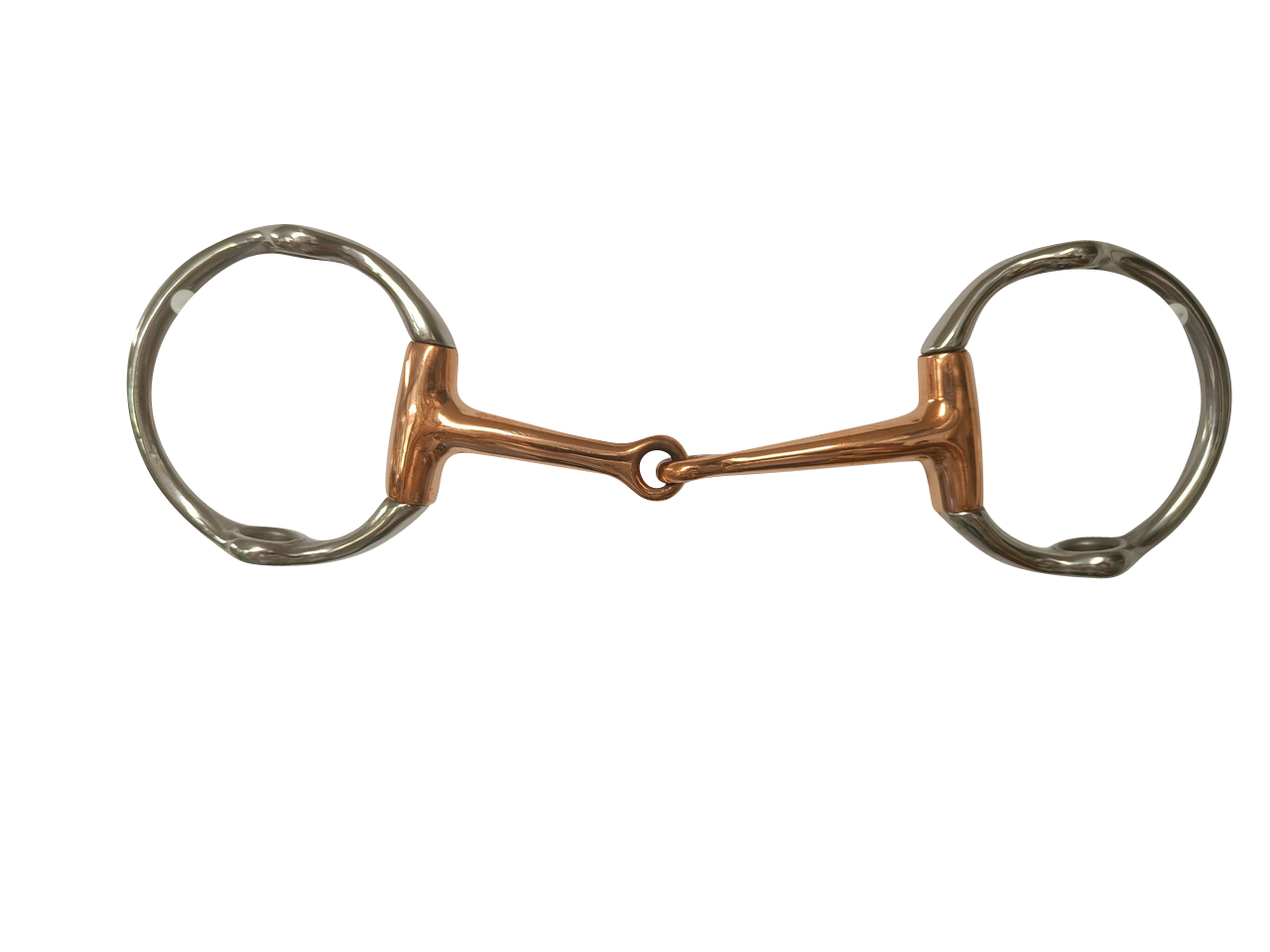 English Copper Eggbutt Snaffle