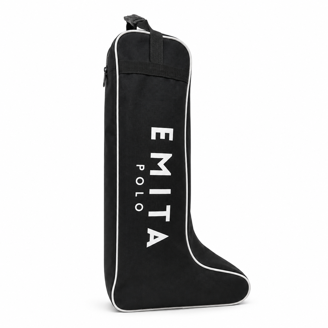 Emita Polo Boot Bag - Black