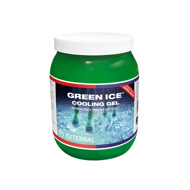 Gel de hielo verde