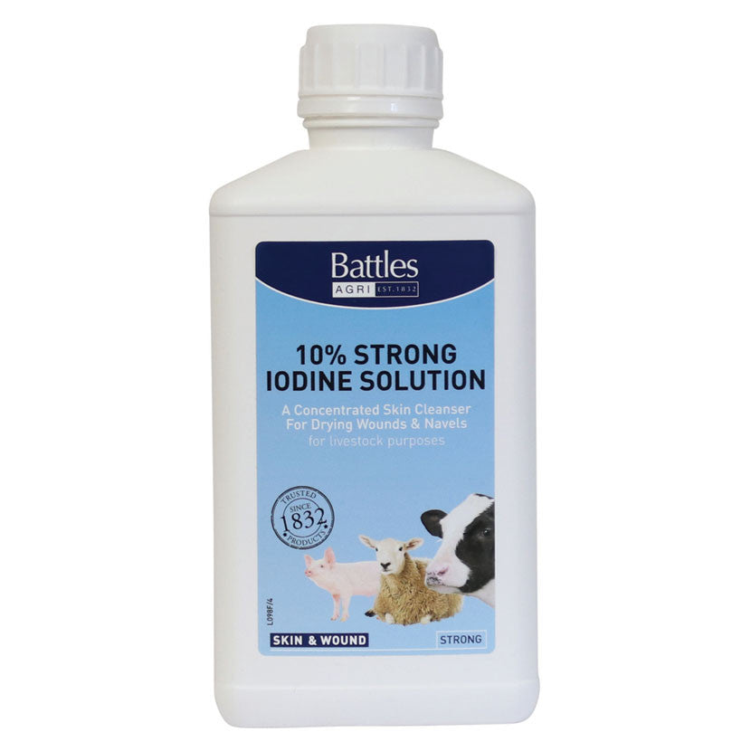 Solución de yodo al 10% 500ml