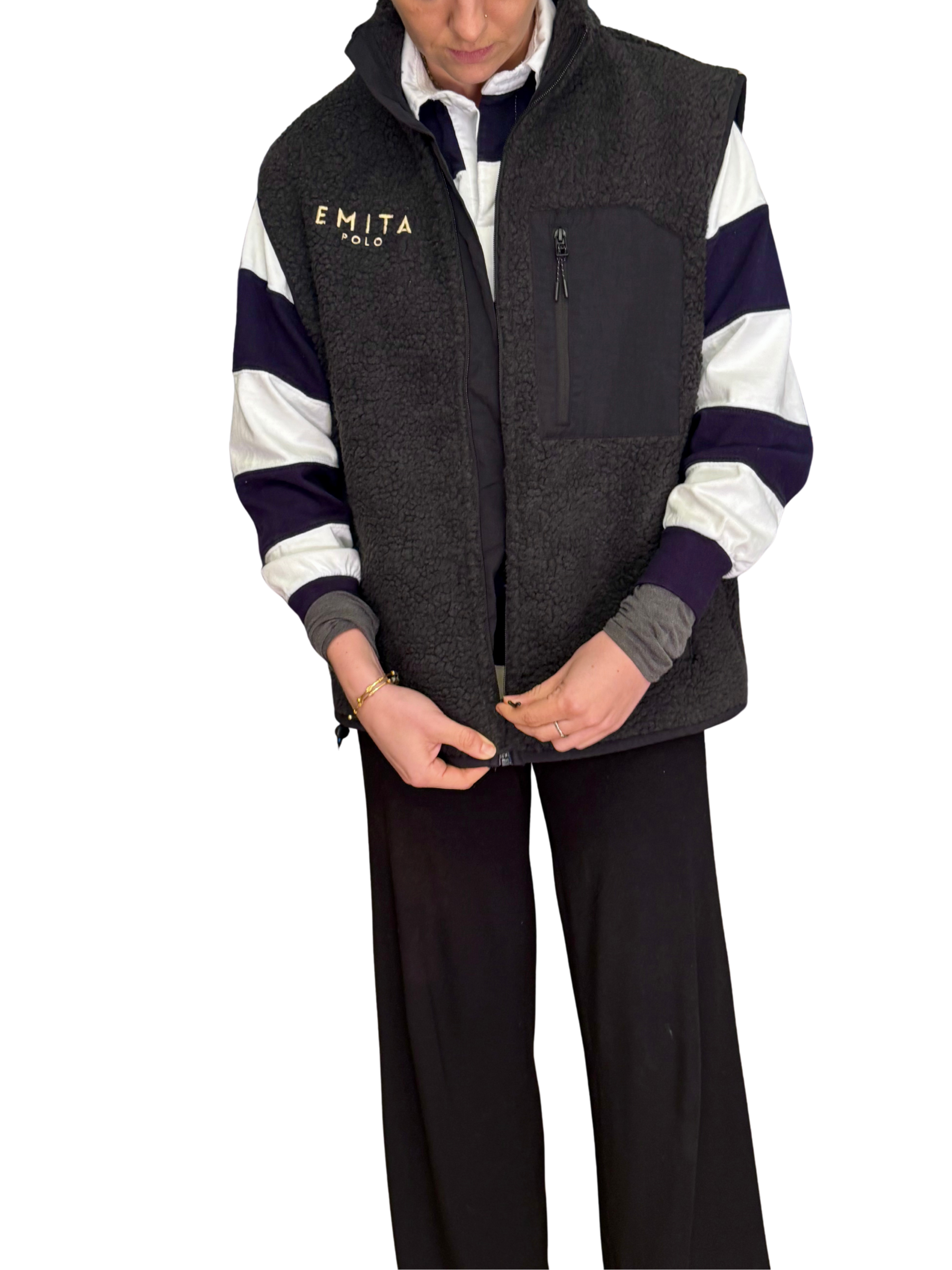 Unisex Emita Sherpa Body warmer