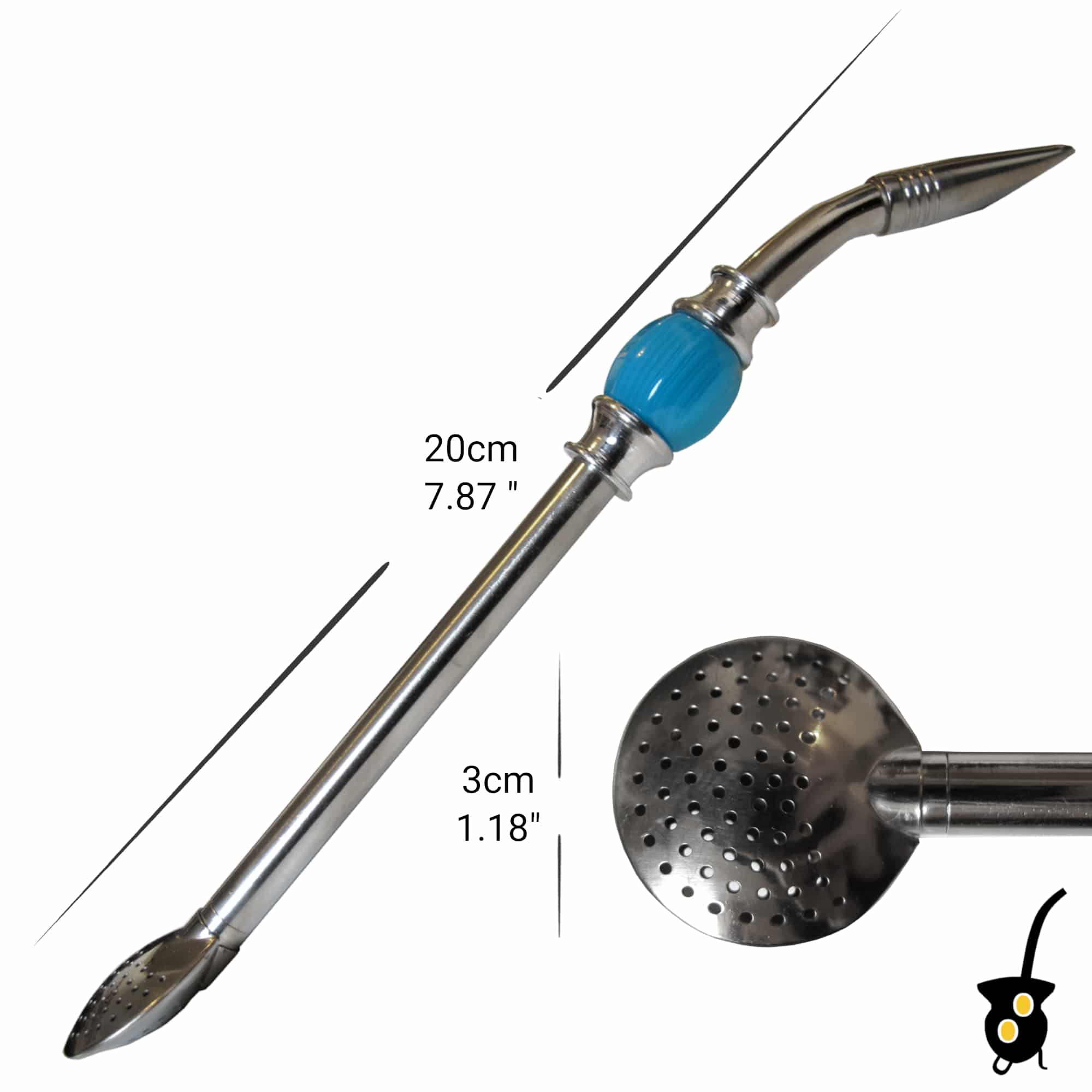 Stainless Steel Bombilla