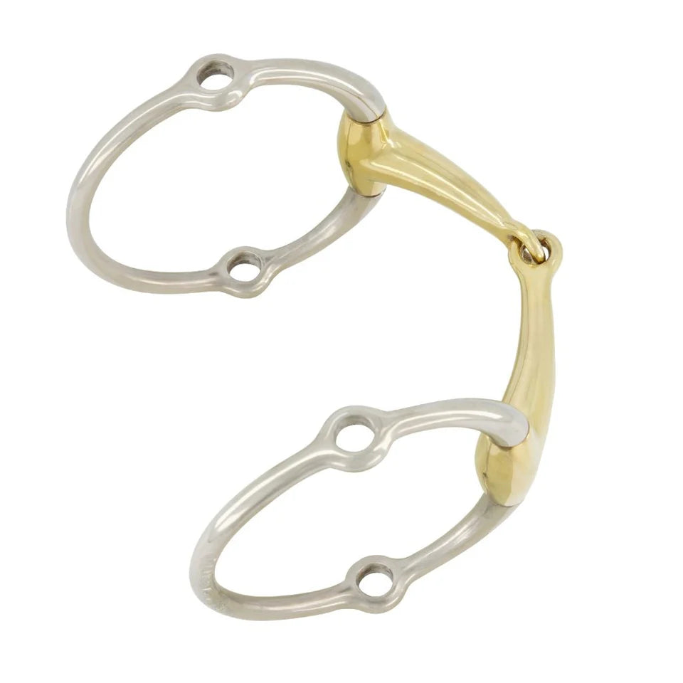 RA Big Ring Fixed Gag (Eggbutt)