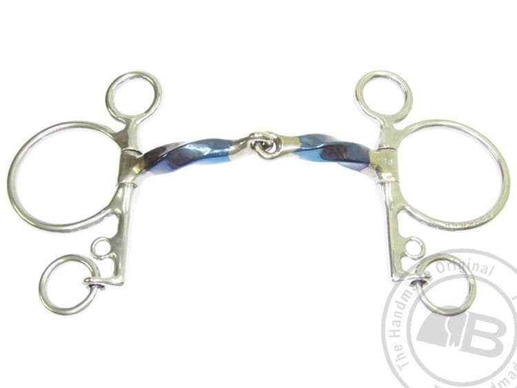 Polo Bomber Square Twisted Snaffle Pelham