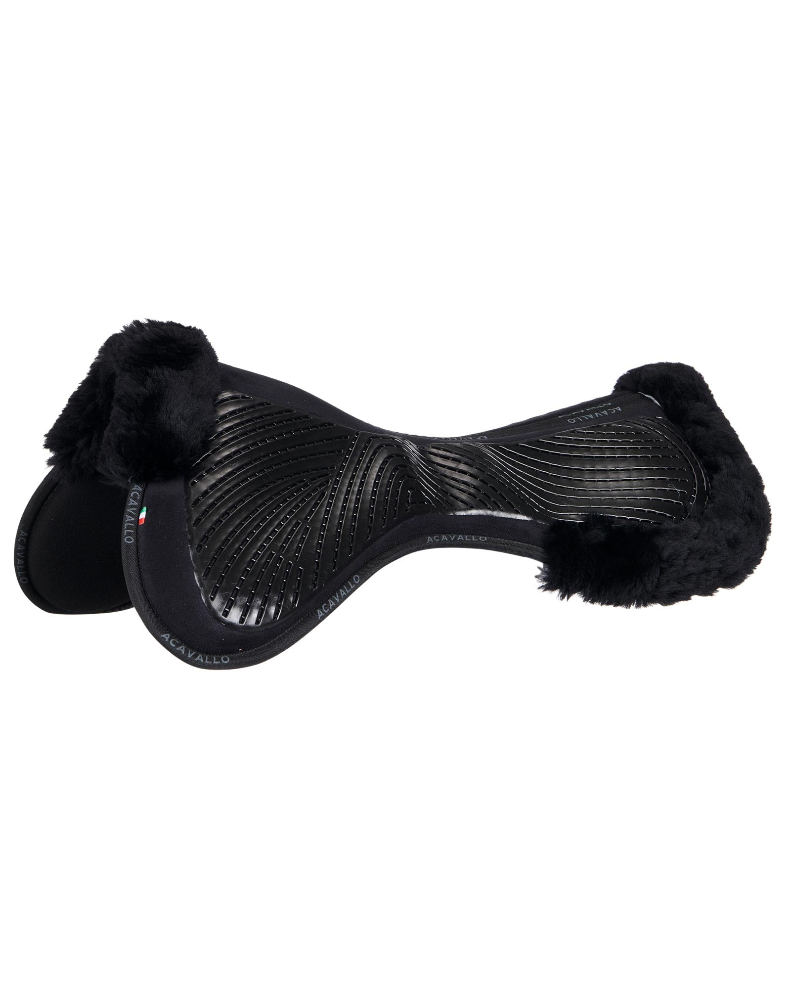 Suede Cut-Out Sheepskin Gel Pad