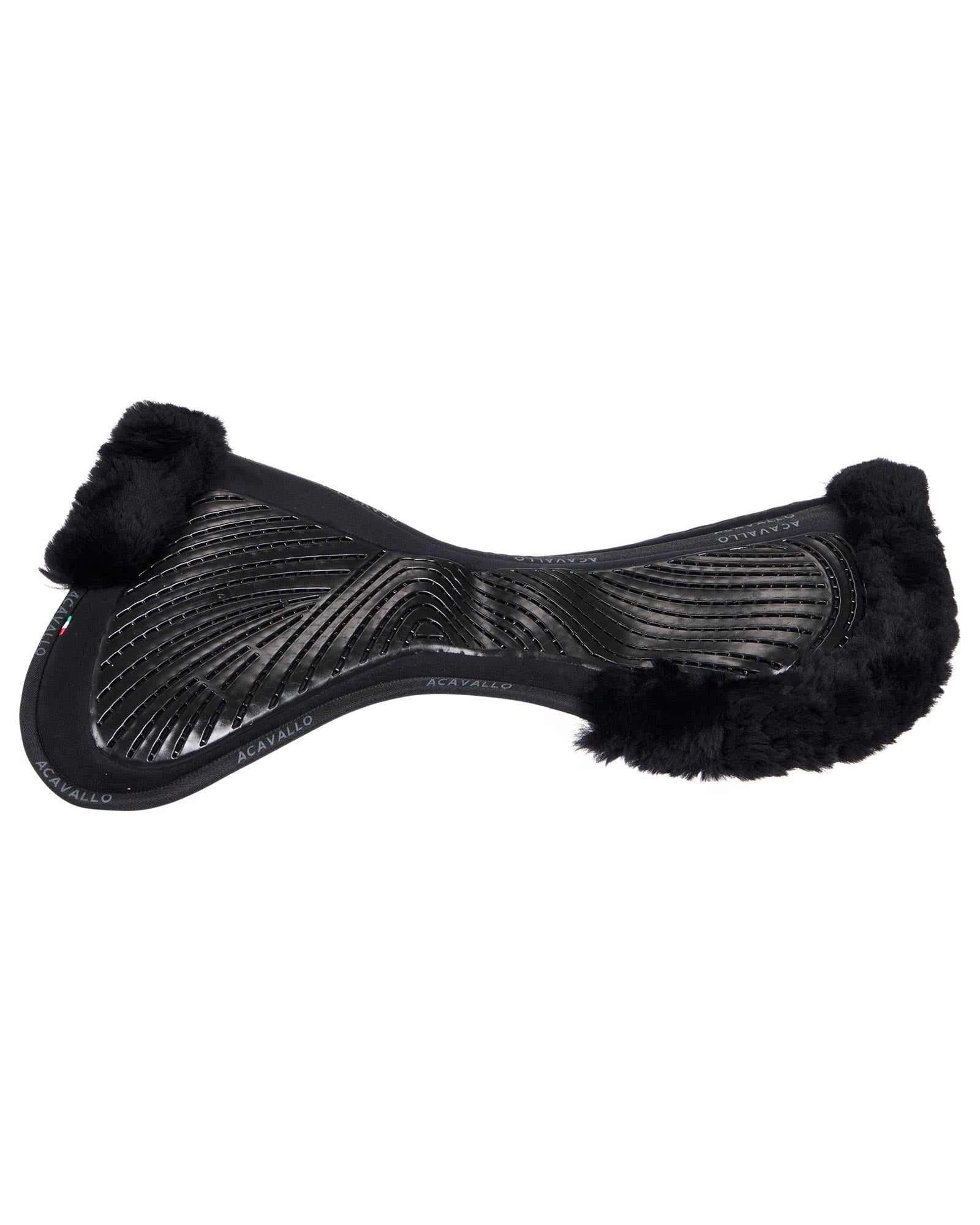 Suede Cut-Out Sheepskin Gel Pad