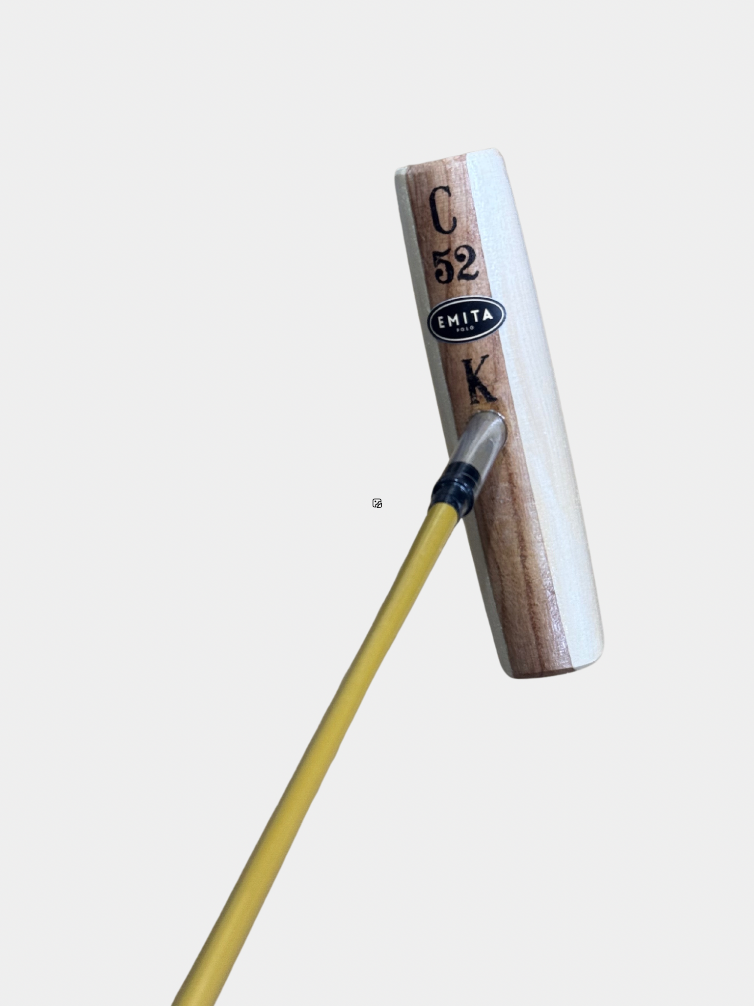 Fibercane Arena Mallet with Natural Varnish Finish