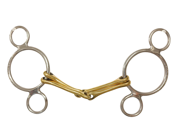 RA 3 Ring Brass Barry Gag