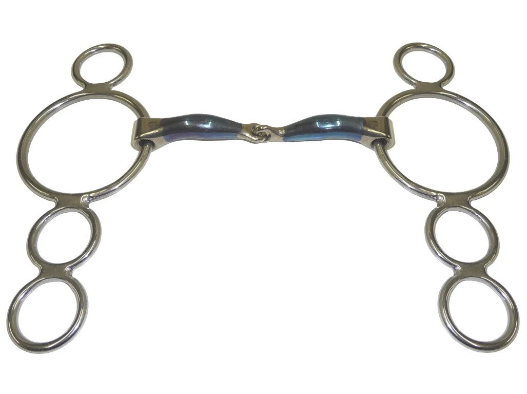 Bomber 4 Ring Snaffle Gag