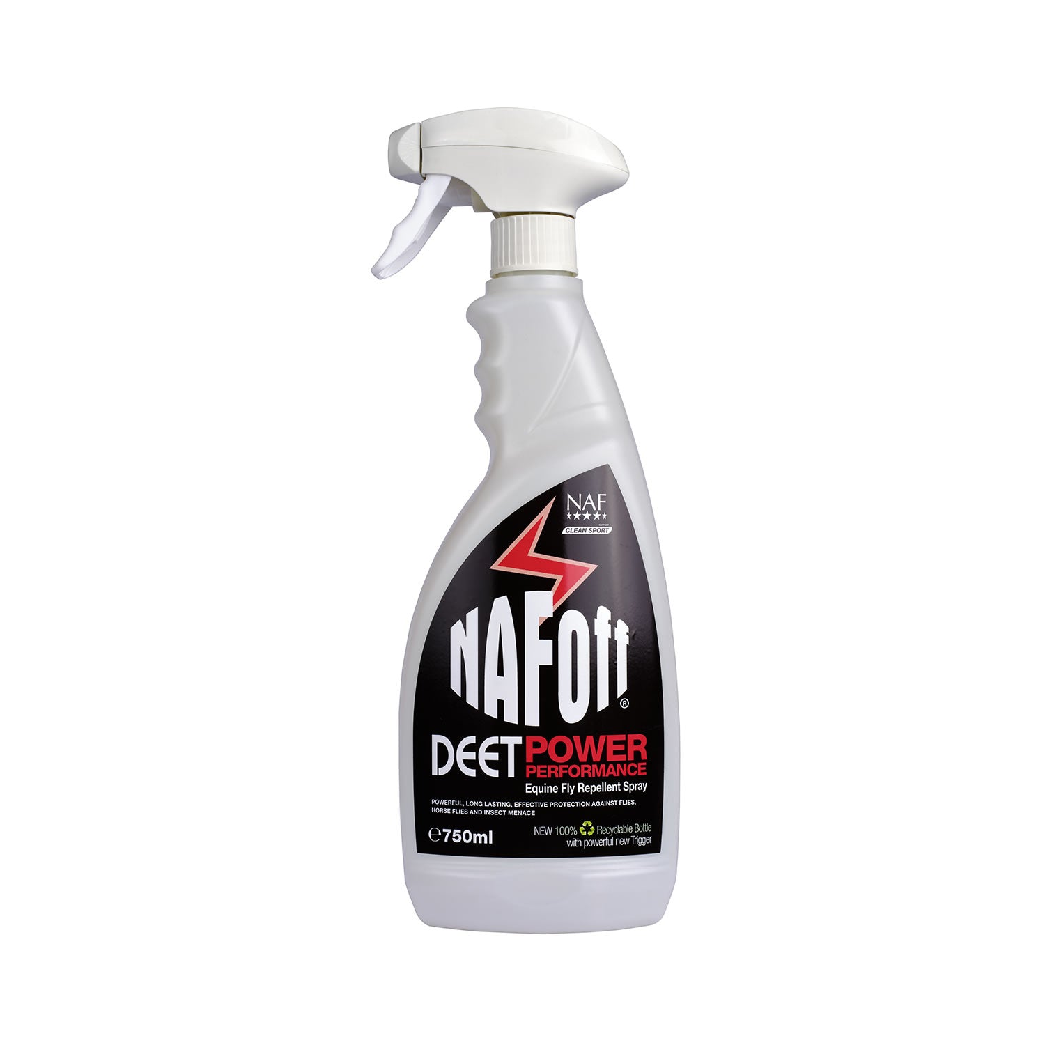 NAF DEET POWER PERFORMANCE Fly Spray 750ml