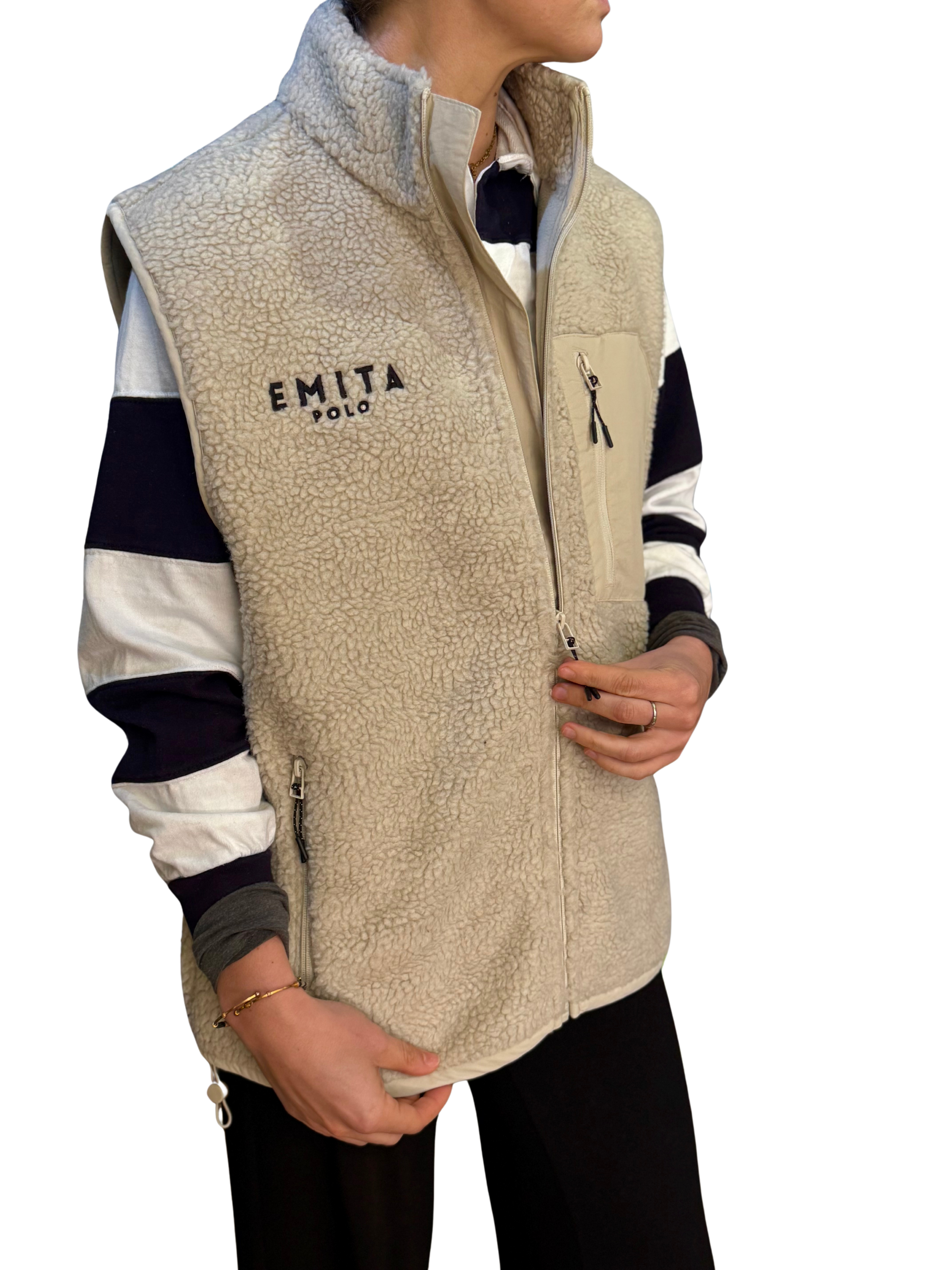 Unisex Emita Sherpa Body warmer