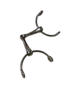 RA Half Moon USA Balding Gag in Stainless Steel